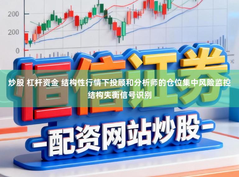 炒股 杠杆资金 结构性行情下投顾和分析师的仓位集中风险监控结构失衡信号识别