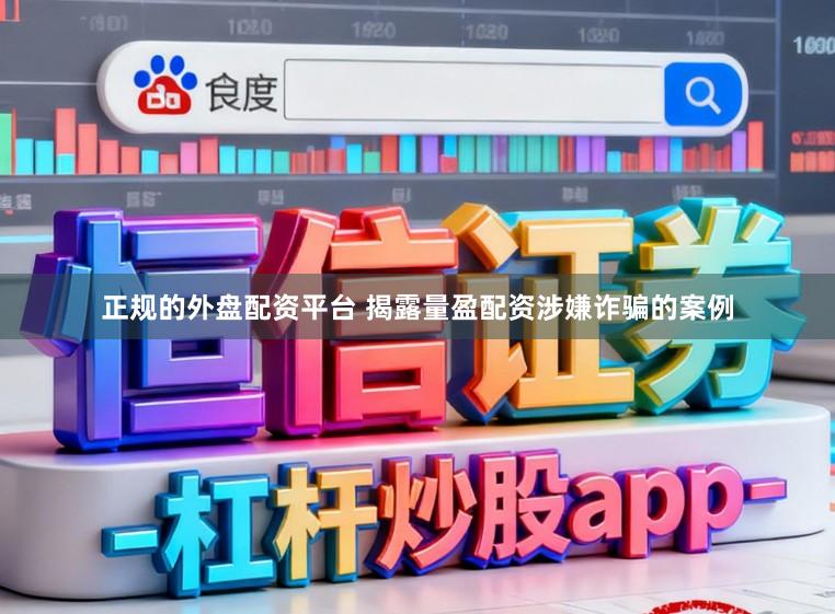 正规的外盘配资平台 揭露量盈配资涉嫌诈骗的案例